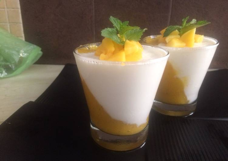 Mango Panna Cotta