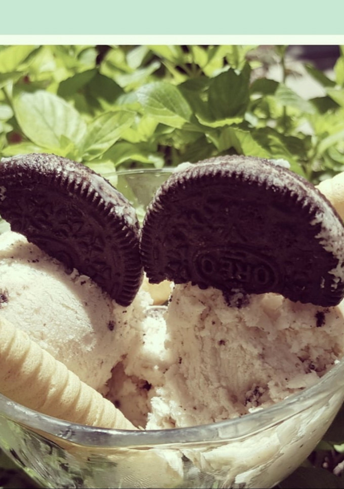 Una foto de Helado con OREO 🍪