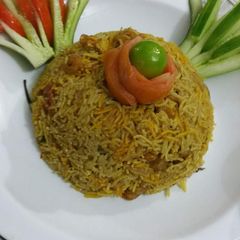 A picture of Prawn masala pulao.