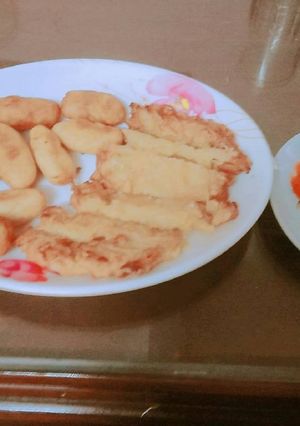 Hình của món Khoai Lang Kén.