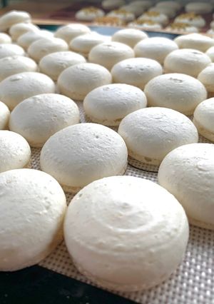 Foto di Macarons con Meringa Francese