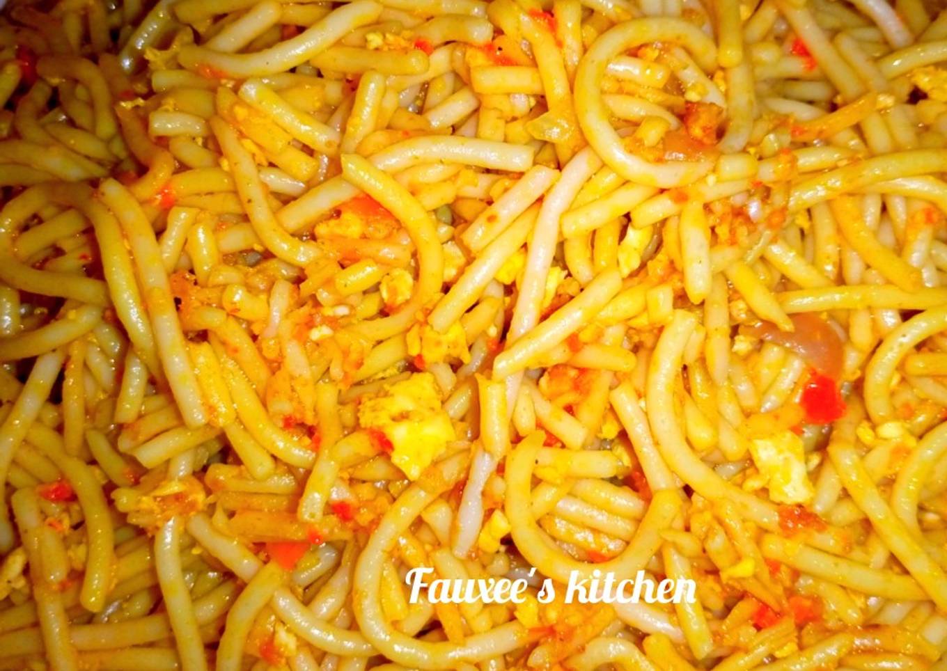 Egg spaghetti