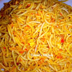 A picture of Egg spaghetti.