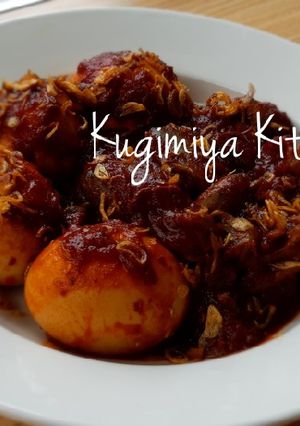 Foto resep Telur & Ati Ampela Masak Habang