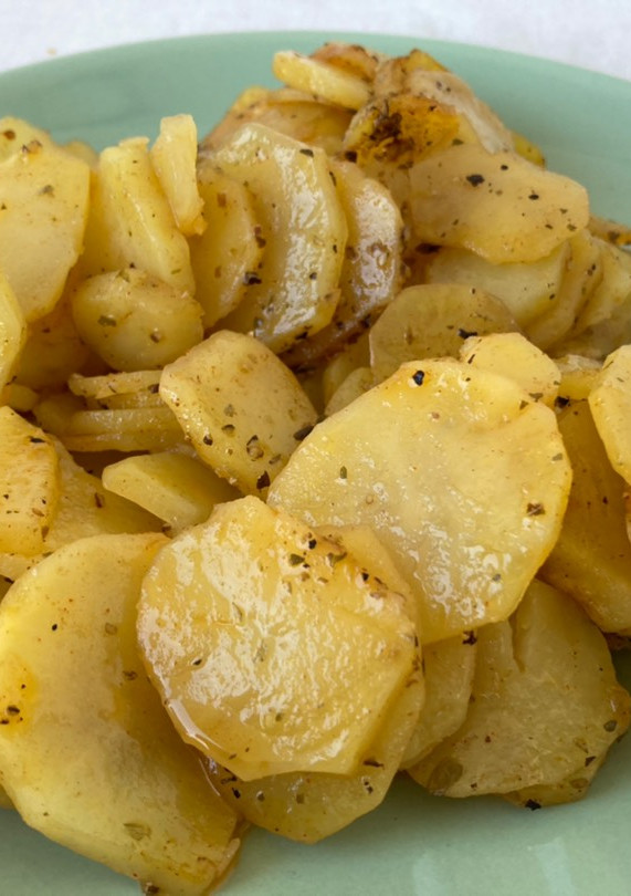 Una foto de Patatas en microondas