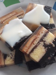 Foto resep Puding Marie Regal 3 Lapis