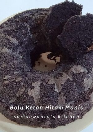 Foto resep Bolu Ketan Hitam Manis
