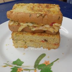 A picture of Bread Omelette (Egg Sandwich).