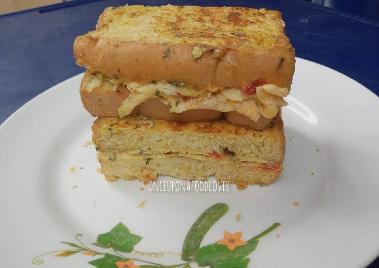 Get Lunch of Bread Omelette (Egg Sandwich)