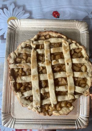 Una foto de Apple pie