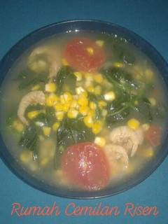 Foto resep Sayur Bayam Sederhana