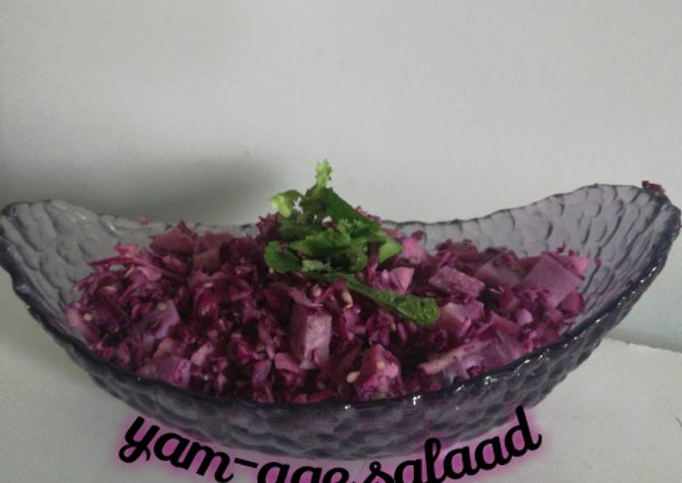 Super Yummy Yam-age salad