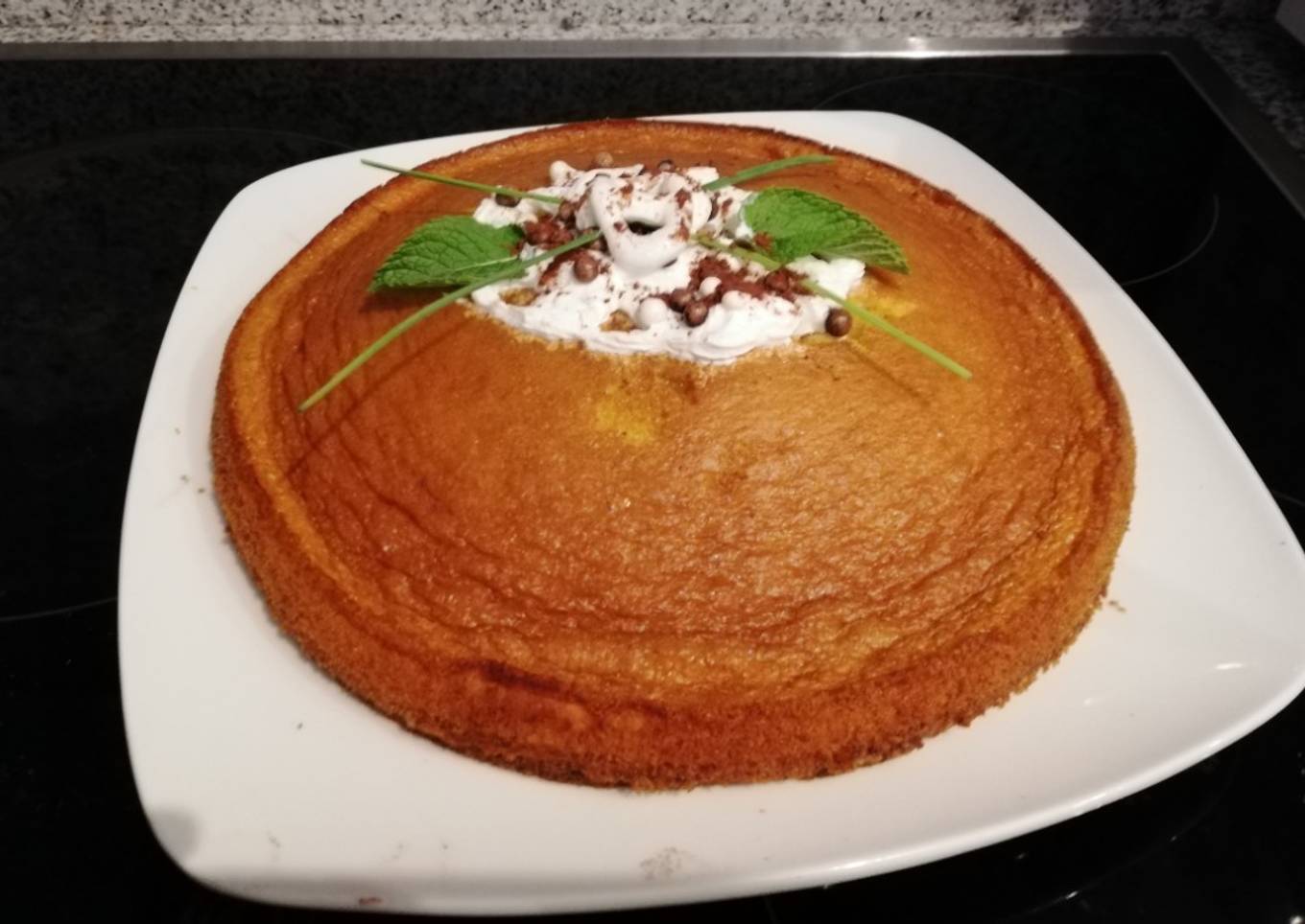 Bizcocho de zanahorias jugoso