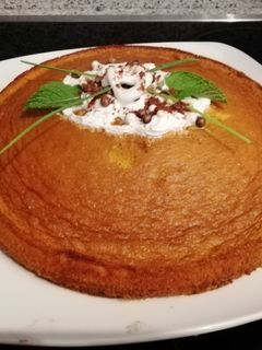 Una foto de Bizcocho de zanahorias jugoso