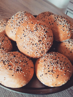 Una foto de Pan de hamburguesa