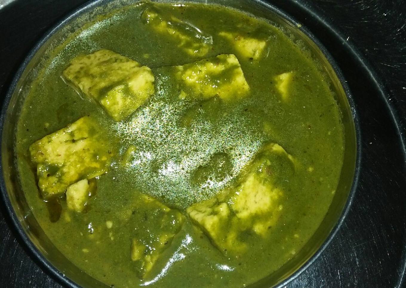 Palak paneer