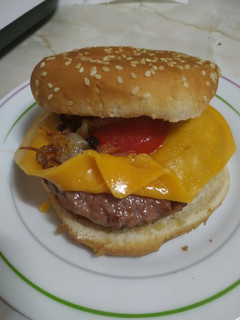 Una foto de Hamburguesa
