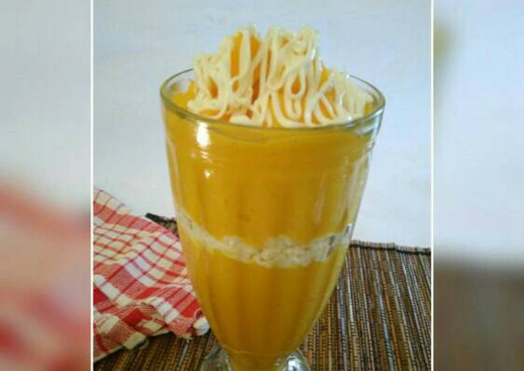 Resep Jus Mangga gaya #enakanbikinsendiri yang Enak Banget