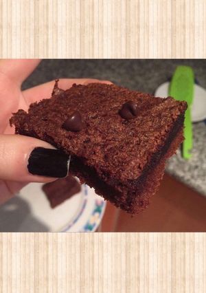 Una foto de Brownie de dulce de leche