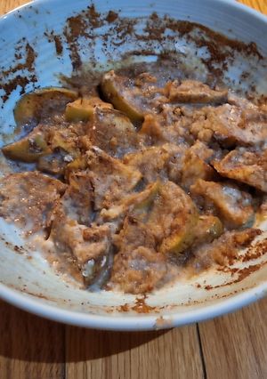 A picture of Microwave Apple Pie Crumble.
