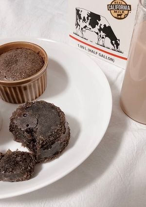 熔岩巧克力蛋糕 的食譜成品照片
