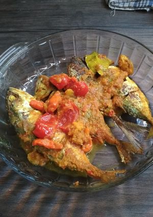 Foto resep Ikan kembung bumbu kuning pesmol