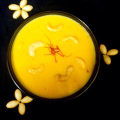Yellow pumpkin kheer A picture of Yellow pumpkin kheer.