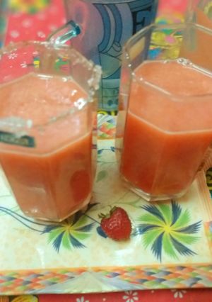 A picture of Strawberry drink.