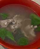 九層塔牛肉湯