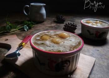 Resep Unik #113 Bubur Kacang Ijo Biji Salak Ala Warung