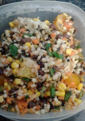 A picture of Quinoa salad.