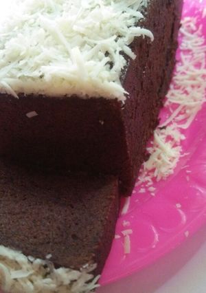 Foto resep Brownis kukus kocok/mixer Oke!
