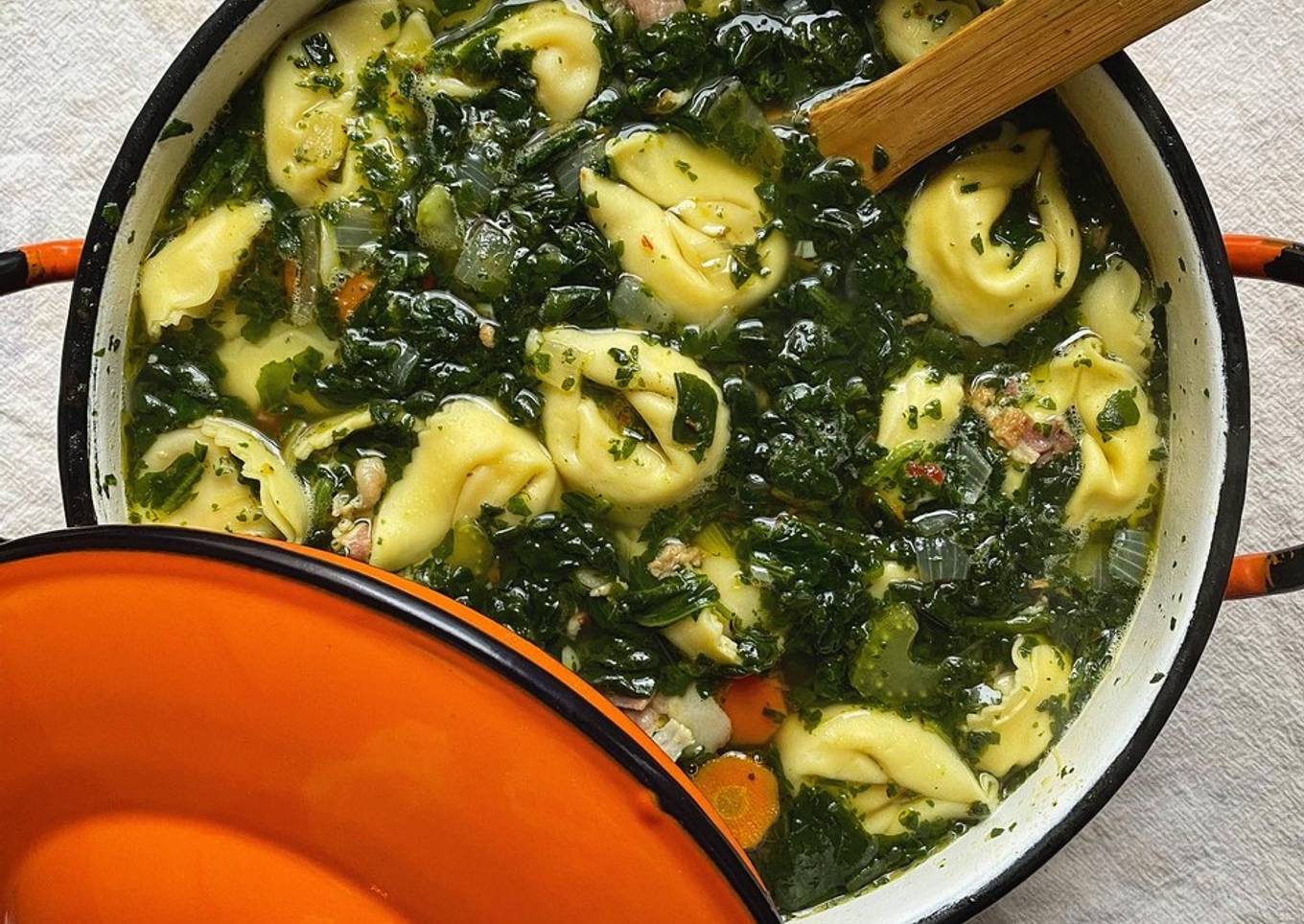 Mom’s Tortellini Soup