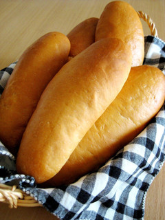 A picture of Coppe-pan (Soft Bread Roll) With Honey.
