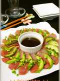 Carpaccio of Tuna And Avocado