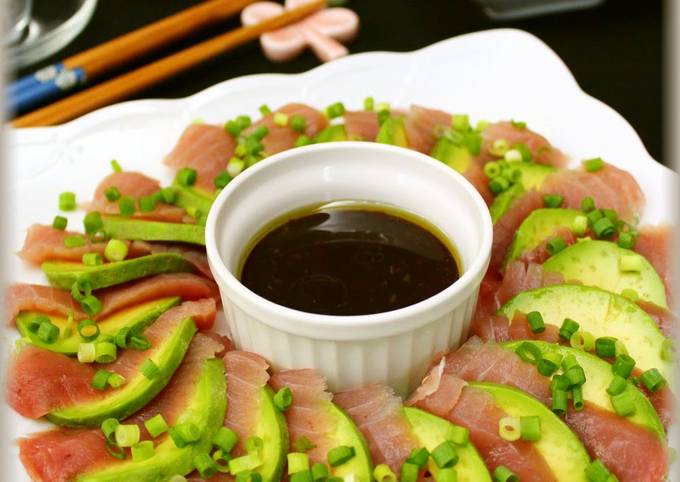 Carpaccio of Tuna And Avocado