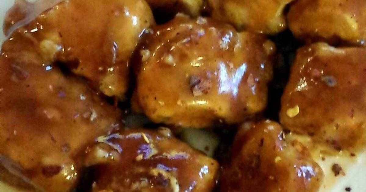 Bbq Chicken Bites Recipe By Thatstecksychef Cookpad