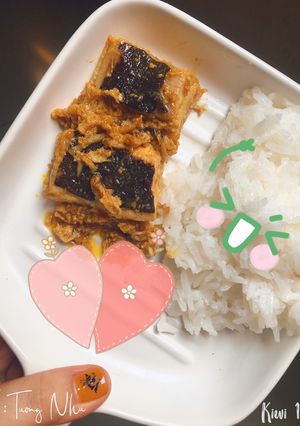 Hình của món Cá Đuối Xào Lăn.