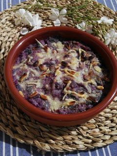Una foto de Lombarda gratinada