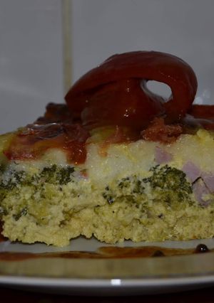 O poză a rețetei Sufleu de brocoli :).