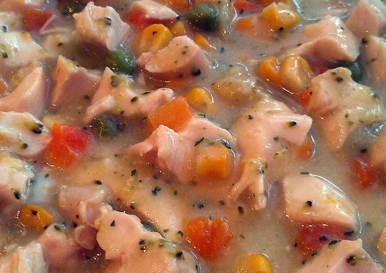 Recipe of Award-winning Vickys Chicken Fricassee, GF DF EF SF NF