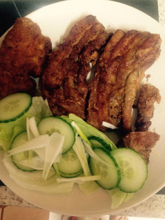 A picture of My Yummy Crispy Belly Pork 😃.