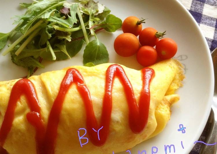 Recipe of Ultimate Soft Egg Omurice