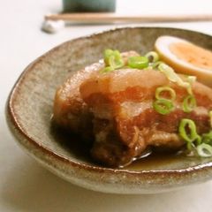 A picture of Simmered Pork Belly - Surprisingly Easy.