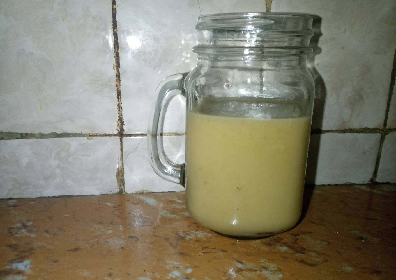 Banana Peanut butter smoothie