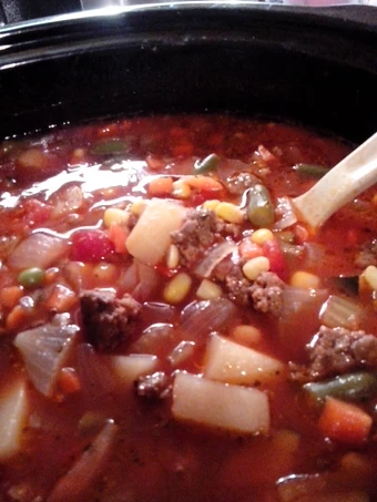 Simple Way Prepare Recipe Beef and Vegetable Soup that is  Makes Drooling, Addictive}