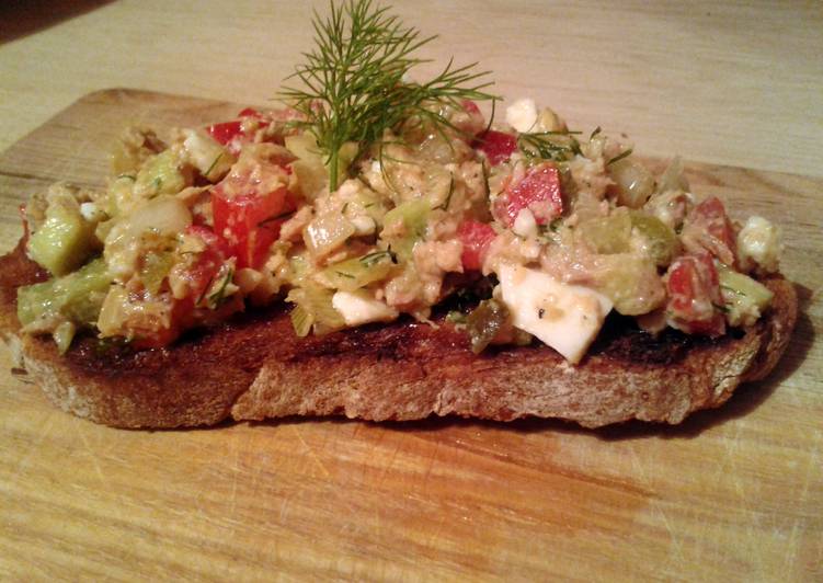 Healthy salad with tuna Healthy salad with tuna