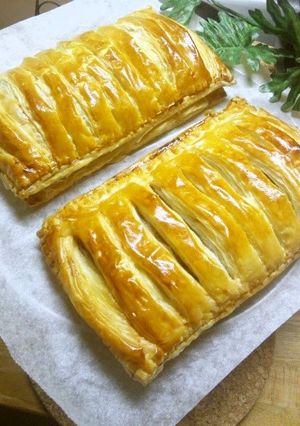 A picture of Easy Sweet Potato Pie with Frozen Puff Pastry.