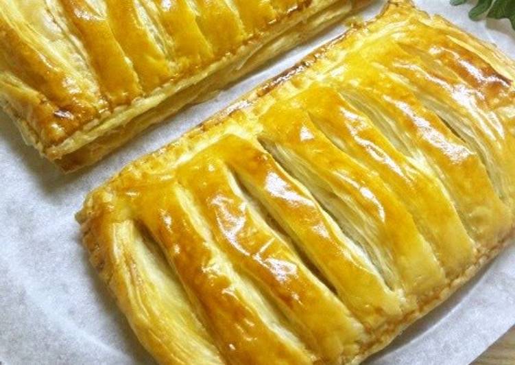 Steps to Make Quick Easy Sweet Potato Pie with Frozen Puff Pastry