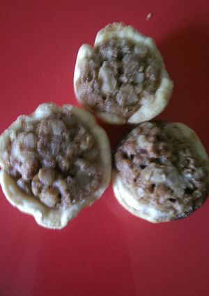 A picture of Pecan Toffee Tassies.